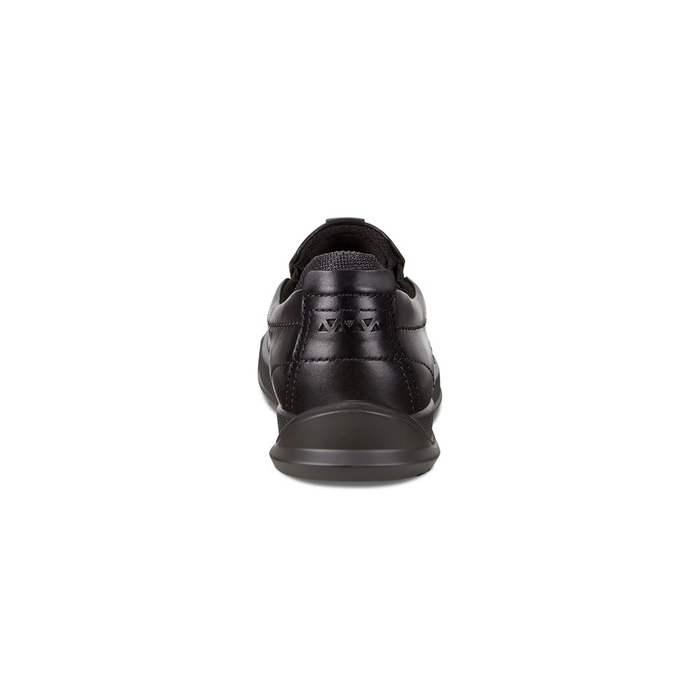 Mens Slip On - ECCO Byway Sneakers - Black - 5249OTQUI